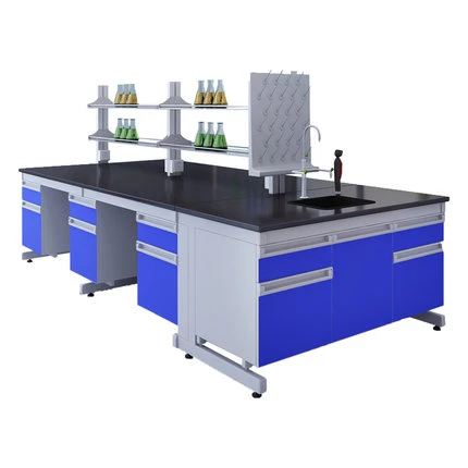 School Laboratory Station Antistatic Test Bench Chemistry Table Side Work Bench