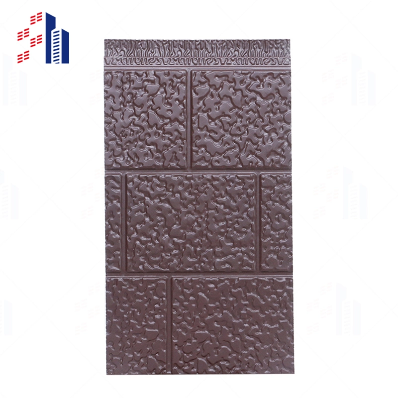 Waterproof Exterior Composite Hollow Cladding Outdoor PU Sandwich Wall Panel