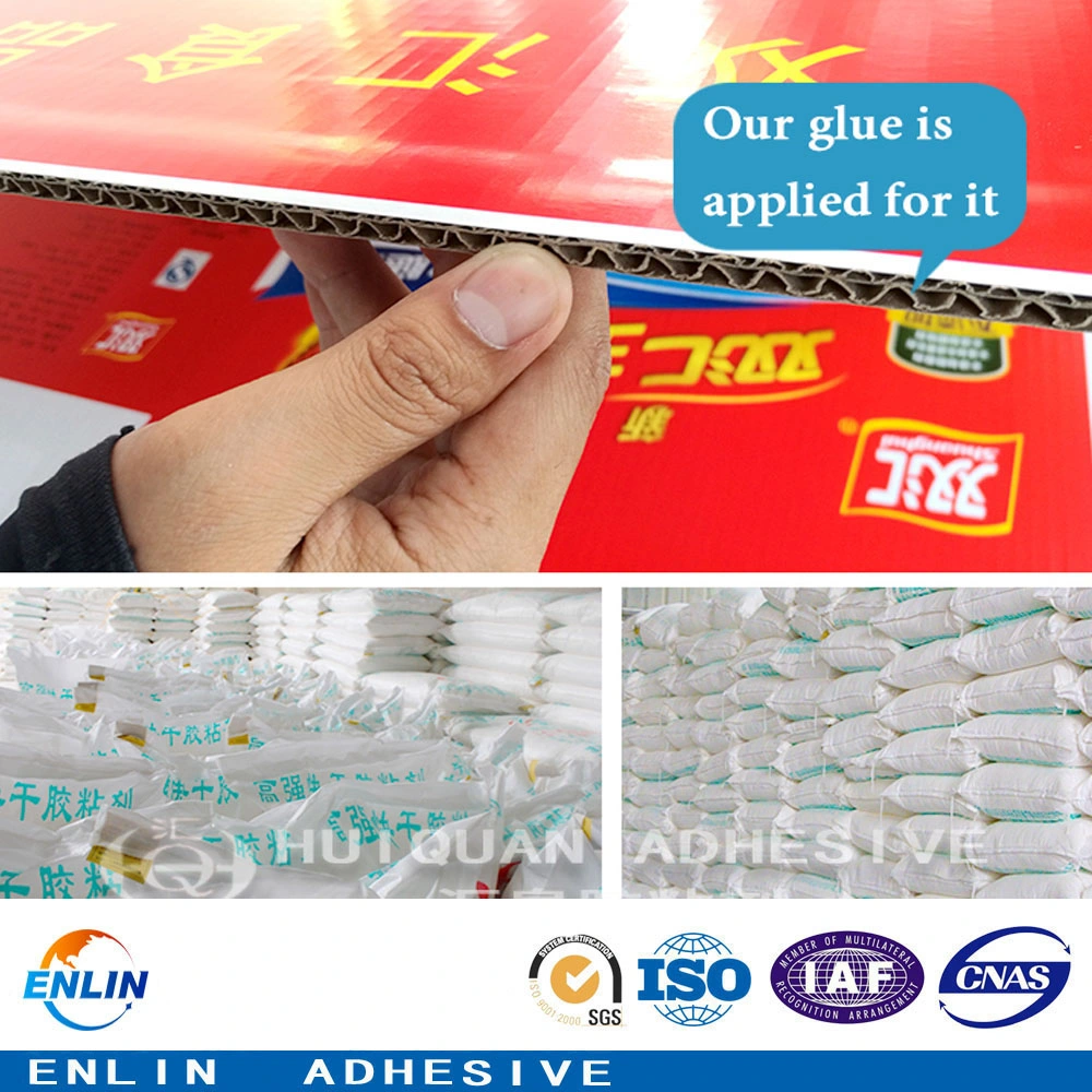 Paperboard White Adhesive and Corrugated Paper Laminating Glue Powder