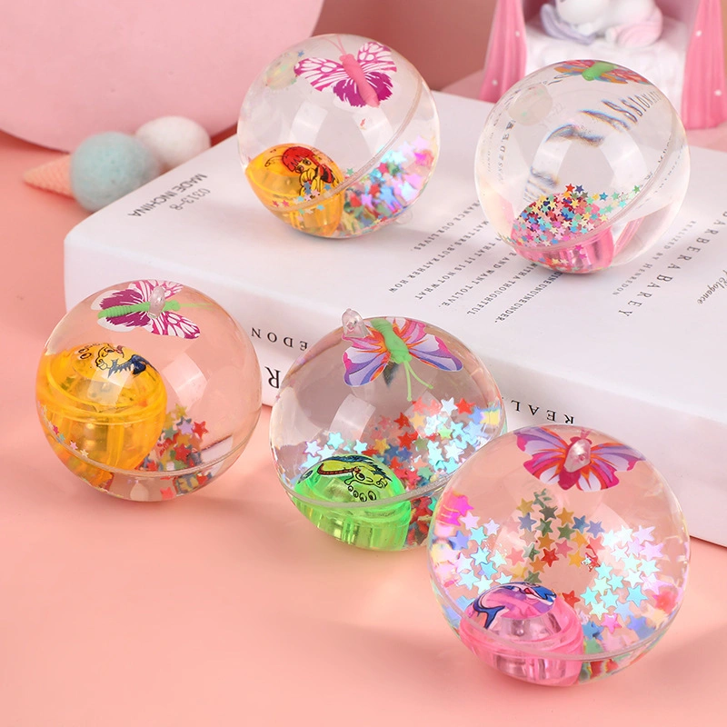 Hot Sale Elastic Crystal Water Glow Bouncing Ball Promotional Gift