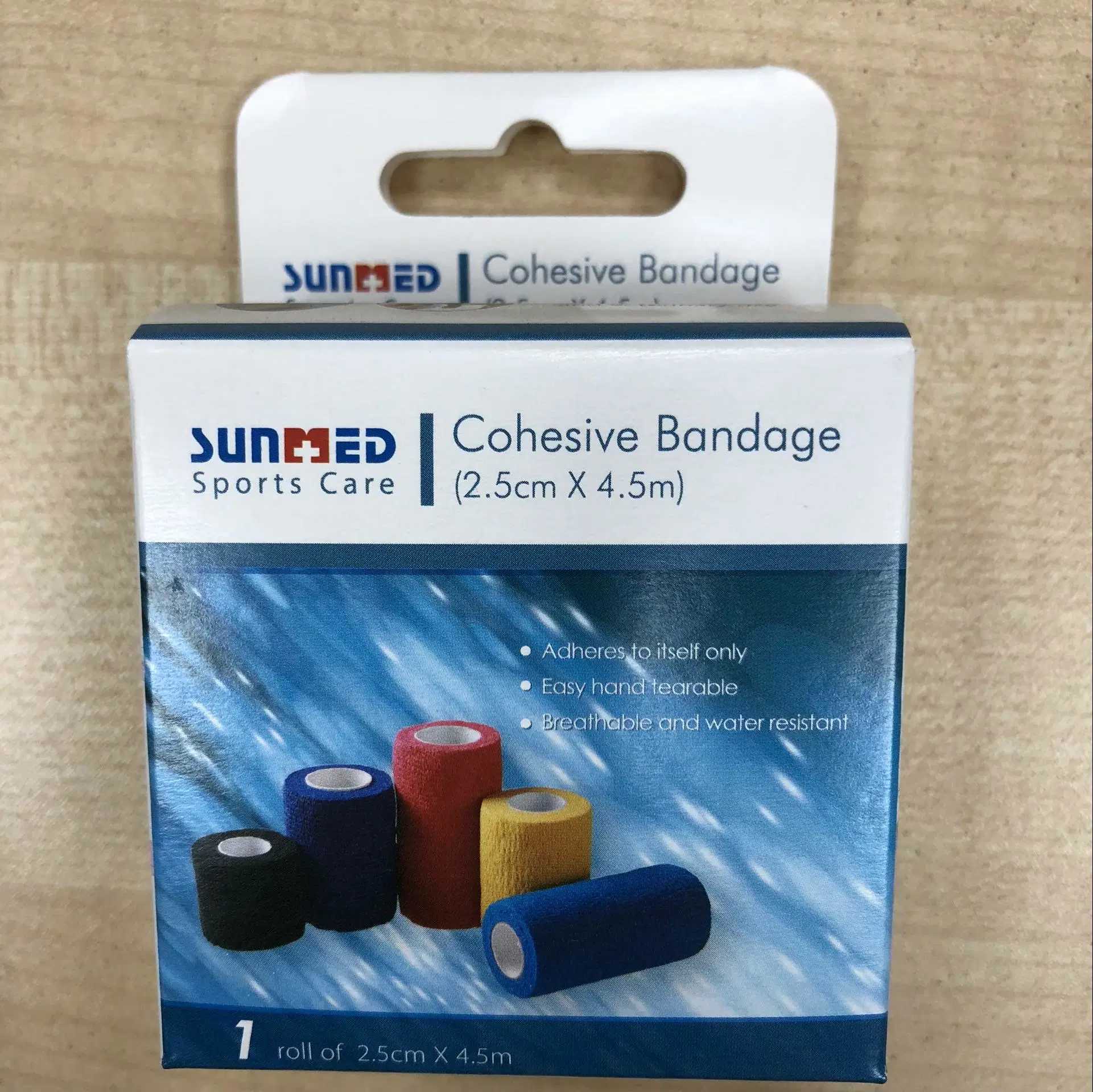 Colorful Medical Sport Self-Adhesive Cohesive Bandage