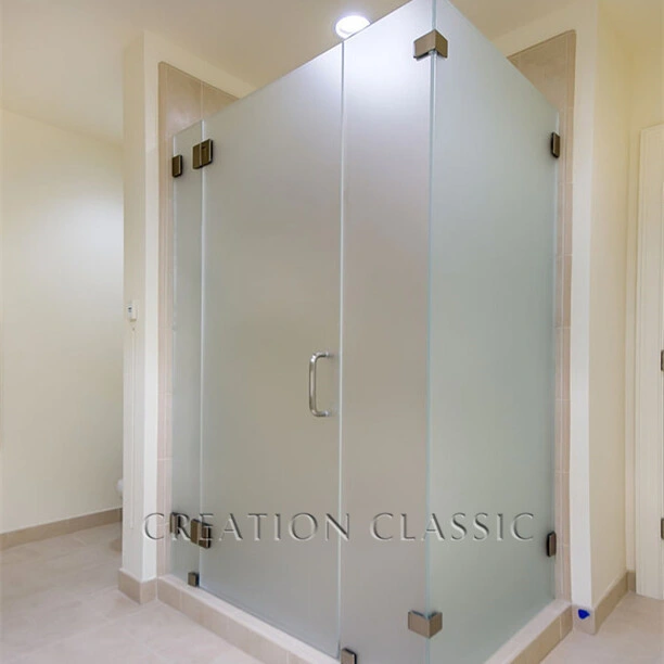 6mm 8mm Acid Etching Frosted Glass Sheets for Doors/Windows Shower