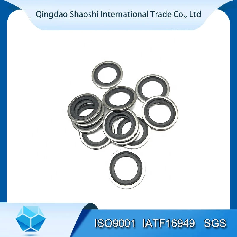 Shim Gasket Bonded Seal Coffee Color Flat Washer