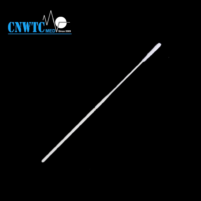 Plastic Stick Nylon Flocked Saliva DNA Sample Collection Sterile Throat Swab Sampling Swab Virus Sample Collection Kit