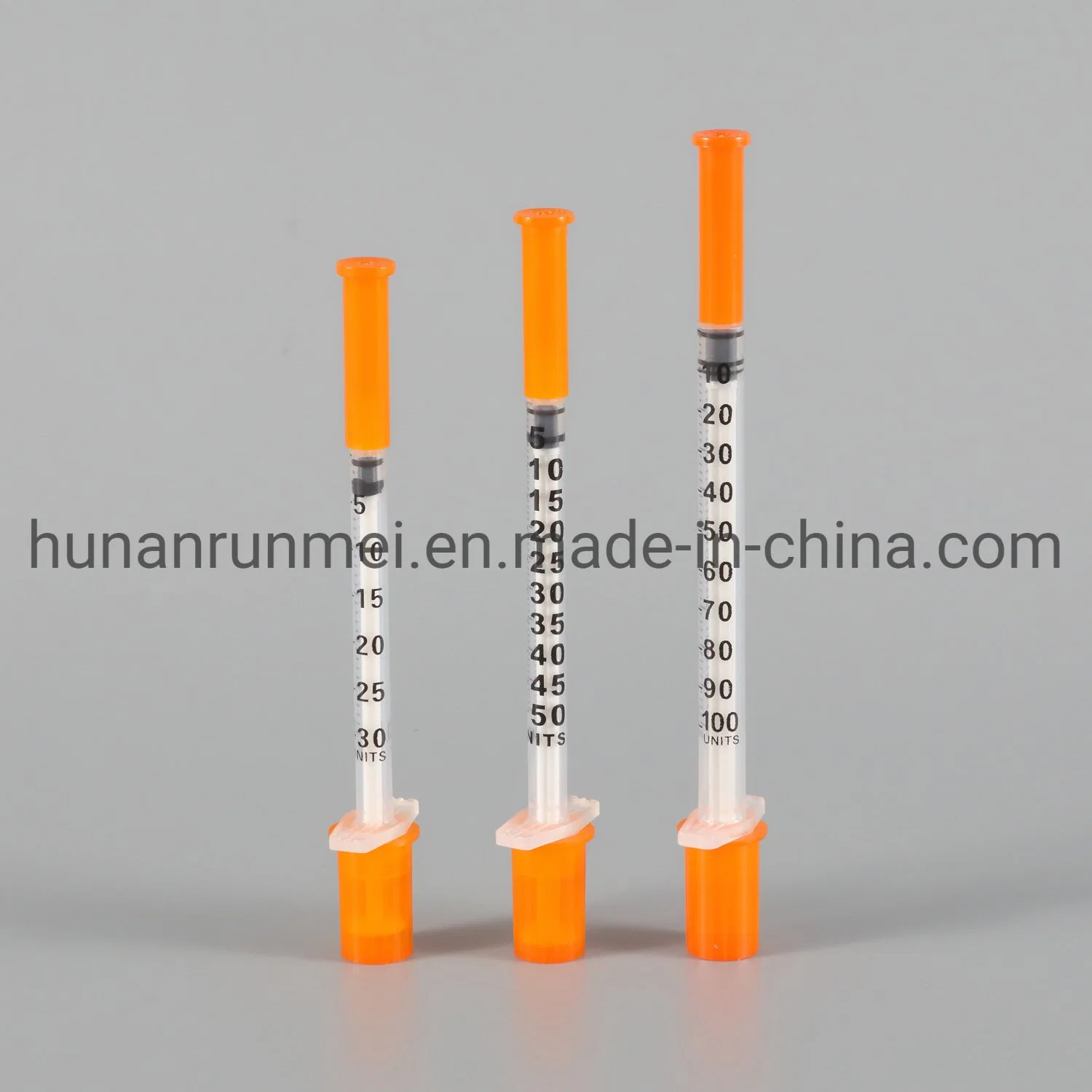 Medical Supplies Insulin Syringe with Various Sizes