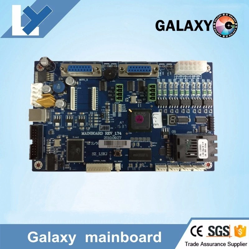 Original and New Blue New Version Galaxy Printer Mainboard Galaxy Ud161 Ud181 Ud211 Ud2512 Ud3212 Printer Rev_1.74 Mother Board Main Board for Galaxy Ud Printer