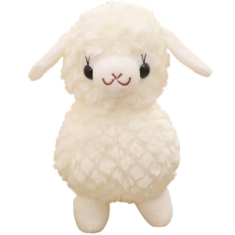 Super Cute Simulation Small Alpaca Plush Toy Activity Birthday Gift