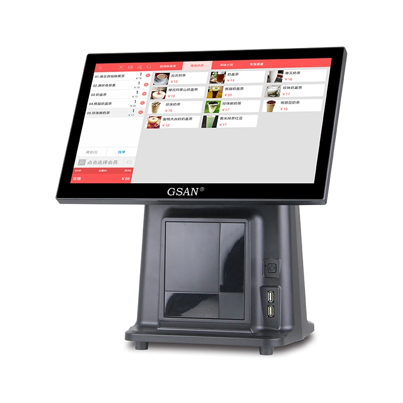 15.6 Inch Smart Machine POS Touch Screen Cash Register