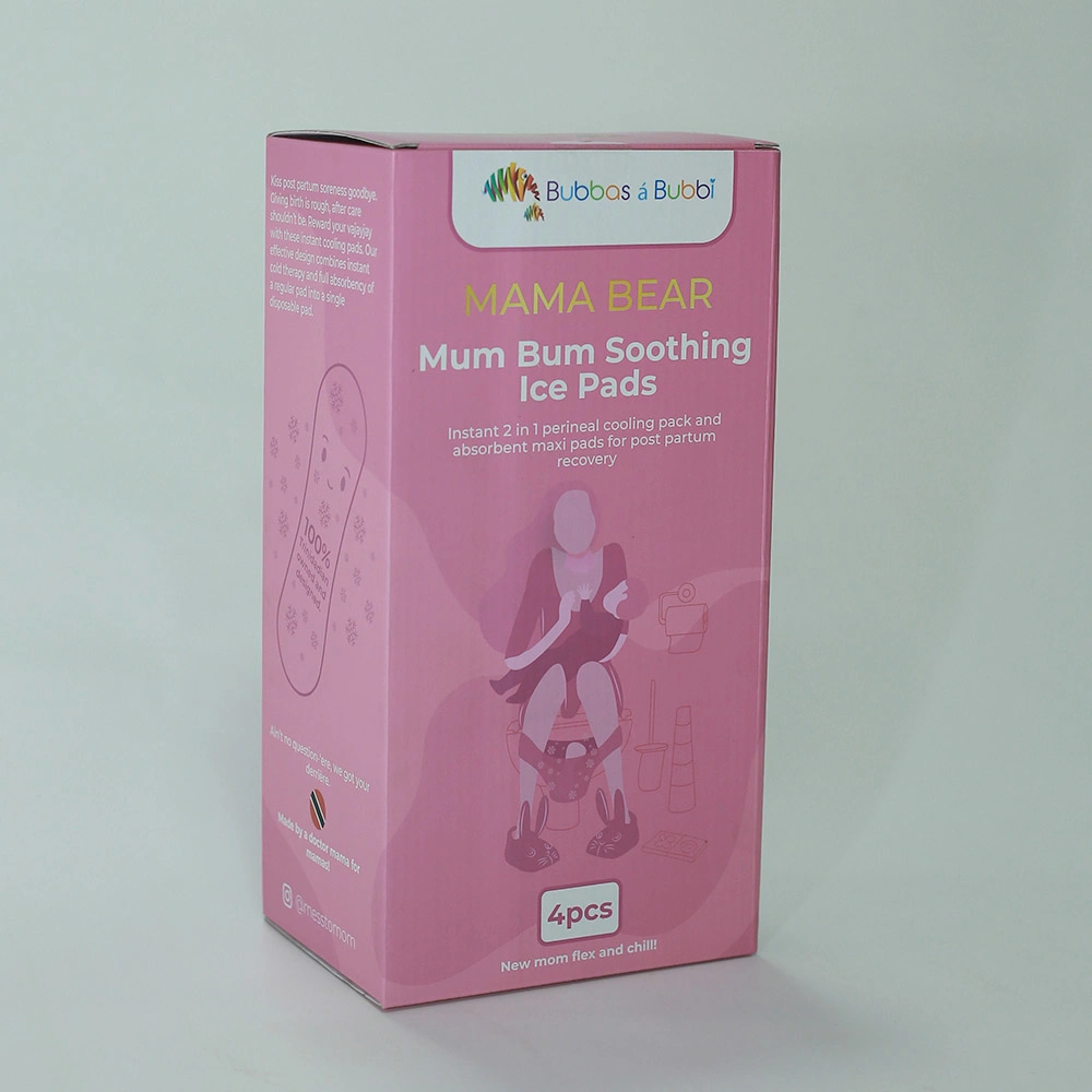 Custom Price Cooling Menstrual Sanitary Pad Disposable Perineal Instant Ice Gel Pack Cool Medical