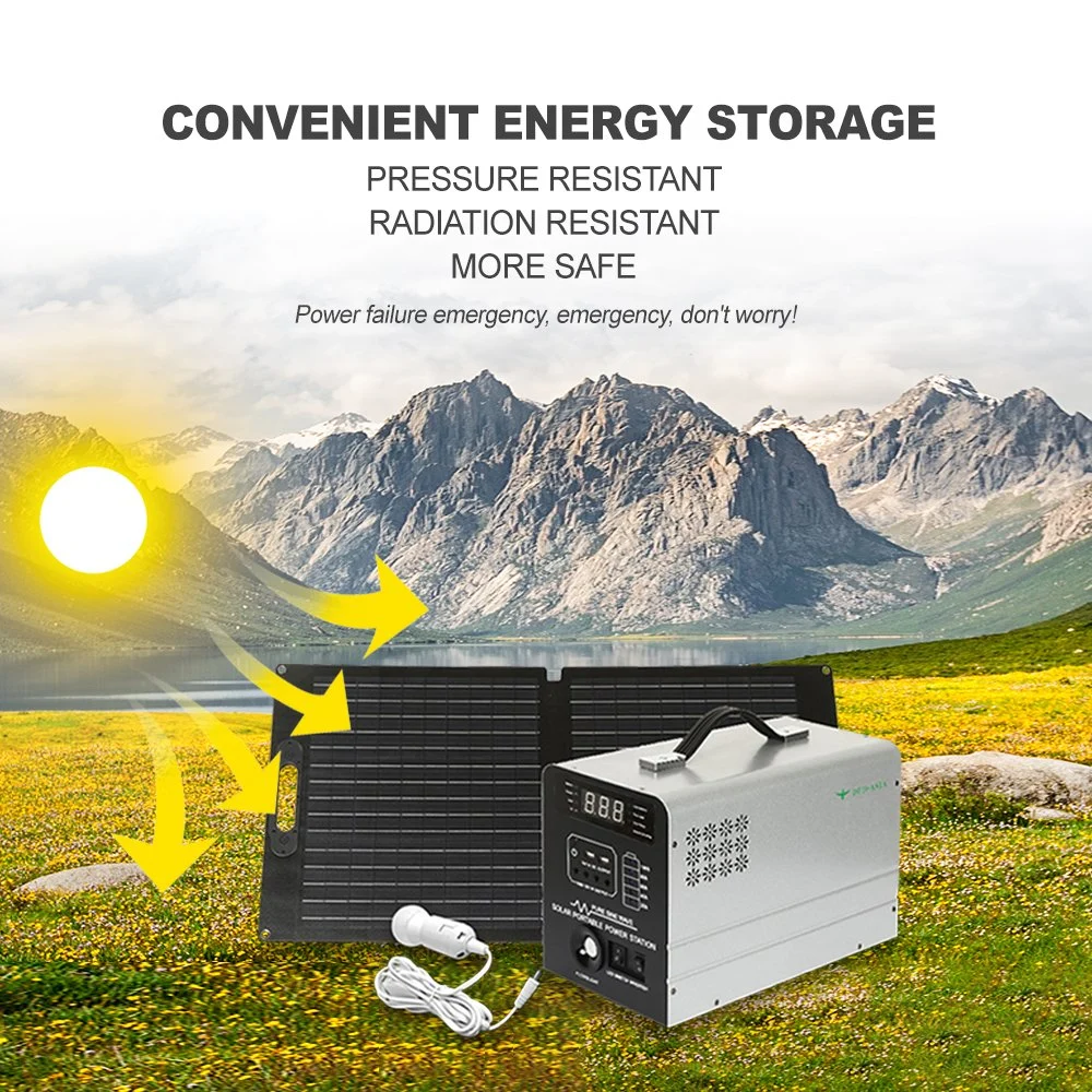 500W 2000W 3000W 4000W 5000W Portable Solar Battery Home Solar Power Bank 220V/100V LiFePO4 Battery for Solar Energy Storage Electronic Toys Emergency Power