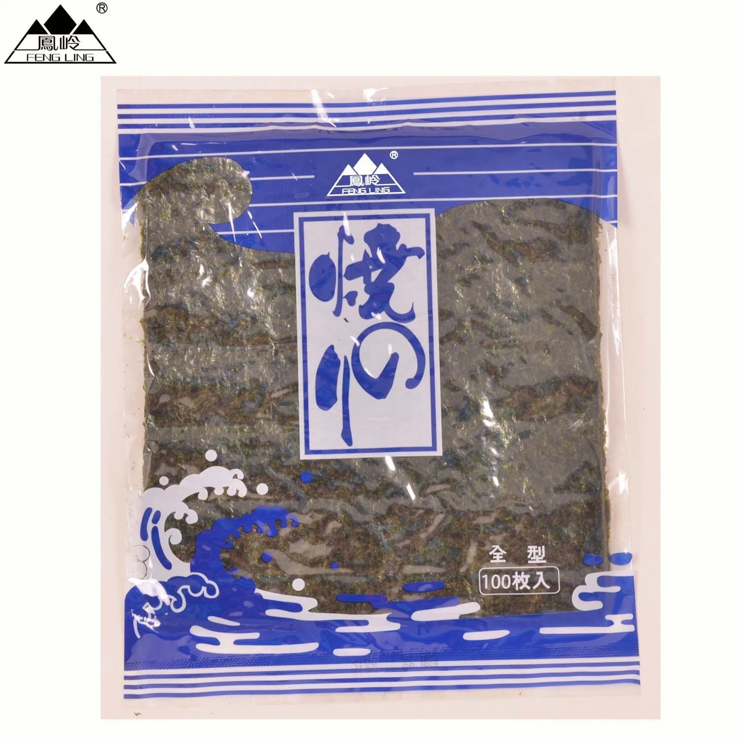 Бренд Fengling жареный Nori/Seaseed 100sheets (280 г) / Sushi приправа/Horeca для создания рулонов суши; Home Made Sushi DIY