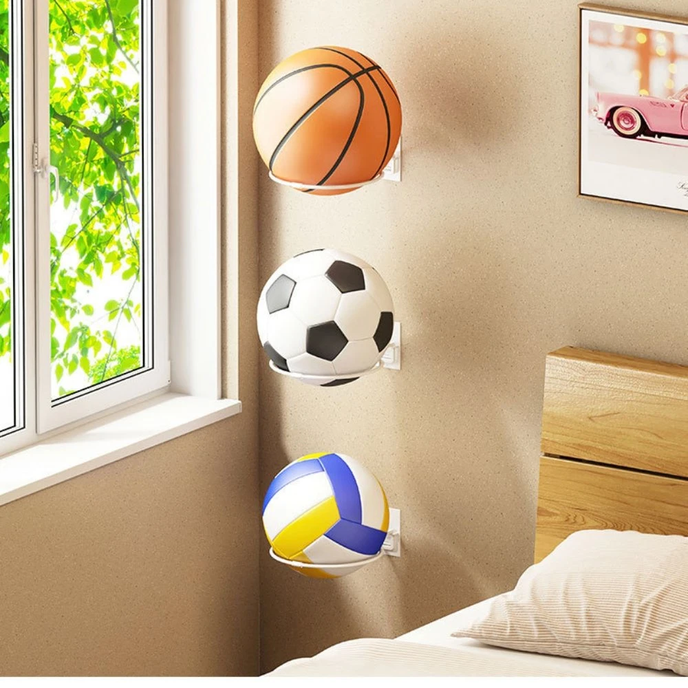 Wall Mount Ball Holder Rack Display Storage Wyz23365