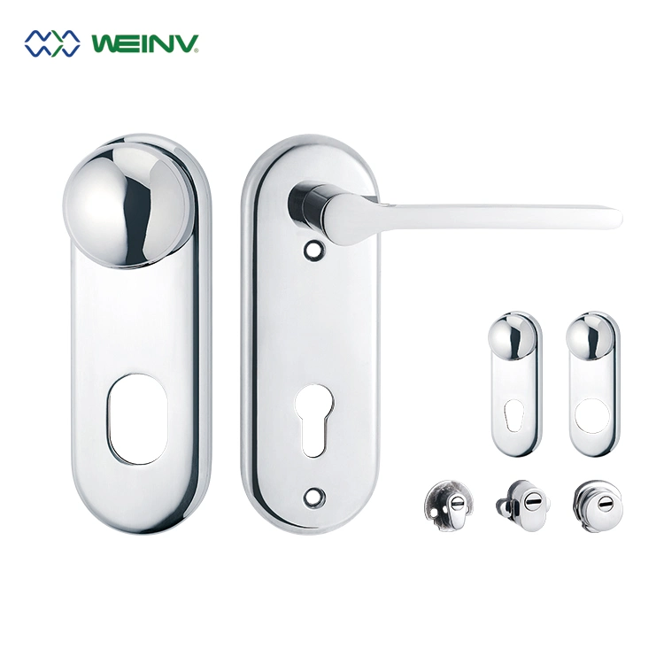 New Type Multi-Point Door Lock Stainless Steel Door Handle