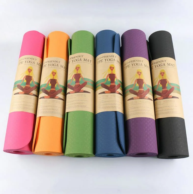 Wholesale/Supplier Eco Friendly Non Slip Waterproof Material TPE Yoga Mat