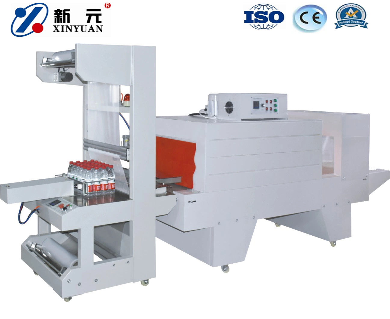 High quality/High cost performance Mineral Water/Carbonated Drinks/Juice/Liquor/Beer Beverage PE Film Shrink Wrapping Machine Packing Machine