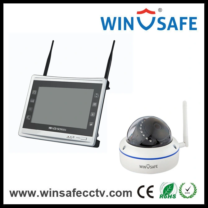 Support&#160; Android/Ios/PC&#160; Remote Wireless Home Security NVR Kits IP Camera