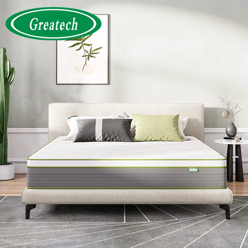 Hot Sale Natural Latex King Size Memory Foam Mattress 5 Star Hotel Mattress Home Soft Memory Foam Spring Mattress