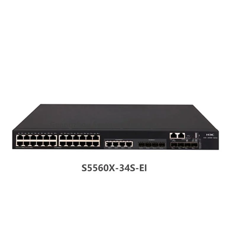 S5560X-54c-EI Ethernet Network Switch H3C Converged Poe Switch de alto rendimiento