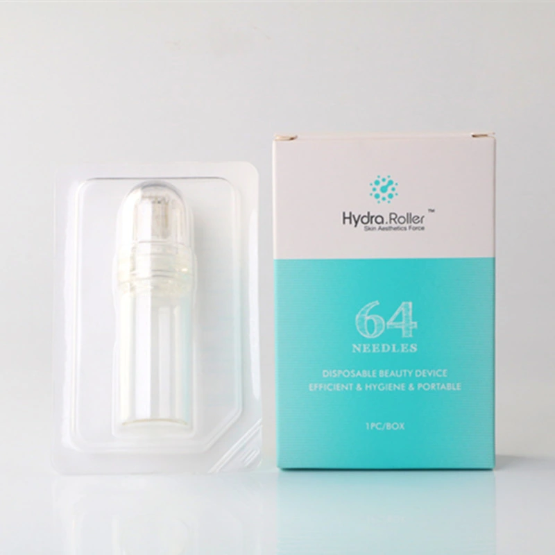 Rodillo de Hydra 64 patillas Derma titanio Micro Rodillos Rodillos de aguja