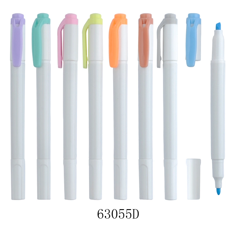 Wholesale Stationery School Supply Customized Promotion Gift Highlighter Marker Pen