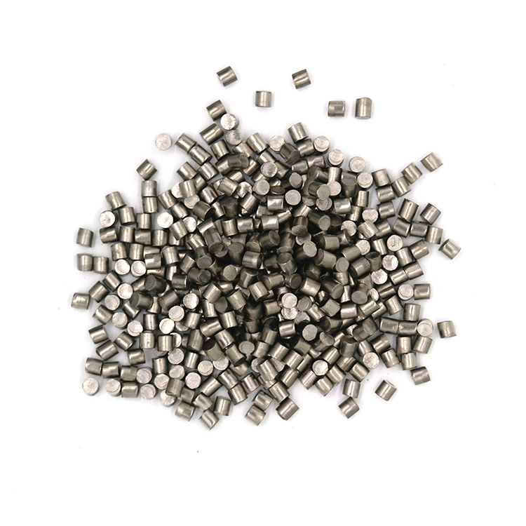 Metal Titanium TI Materials 99,995% Titanium Pellet para evaporación E-Beam