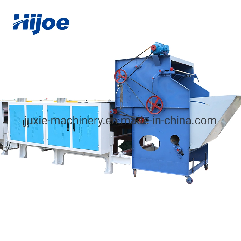 Long Warranty Textile Waste Recycling Machine with Good Metallic Roller