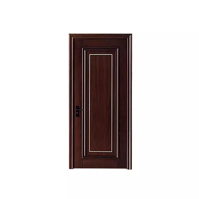 Modern Wooden House Interior Doors Supplier Melamine Frames Wood Door