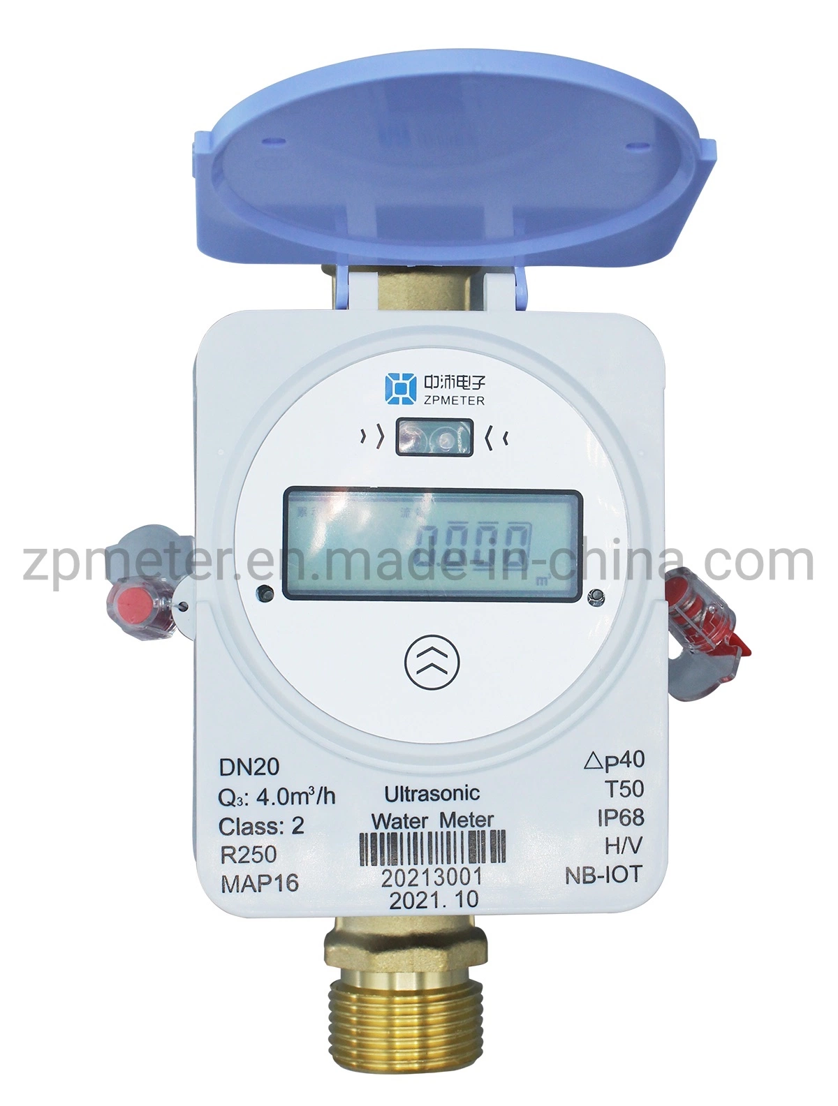 Ultrasonic Water Flow Meter Without Valve Control with Mbus RS485 Pulse Multi Wire and Wireless Communication Way