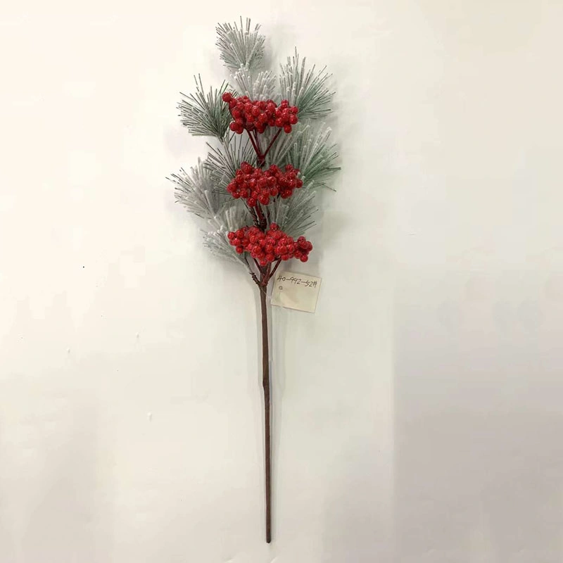 Luxury Plastic Christmas Flower Pick Christmas Decoration Supplier