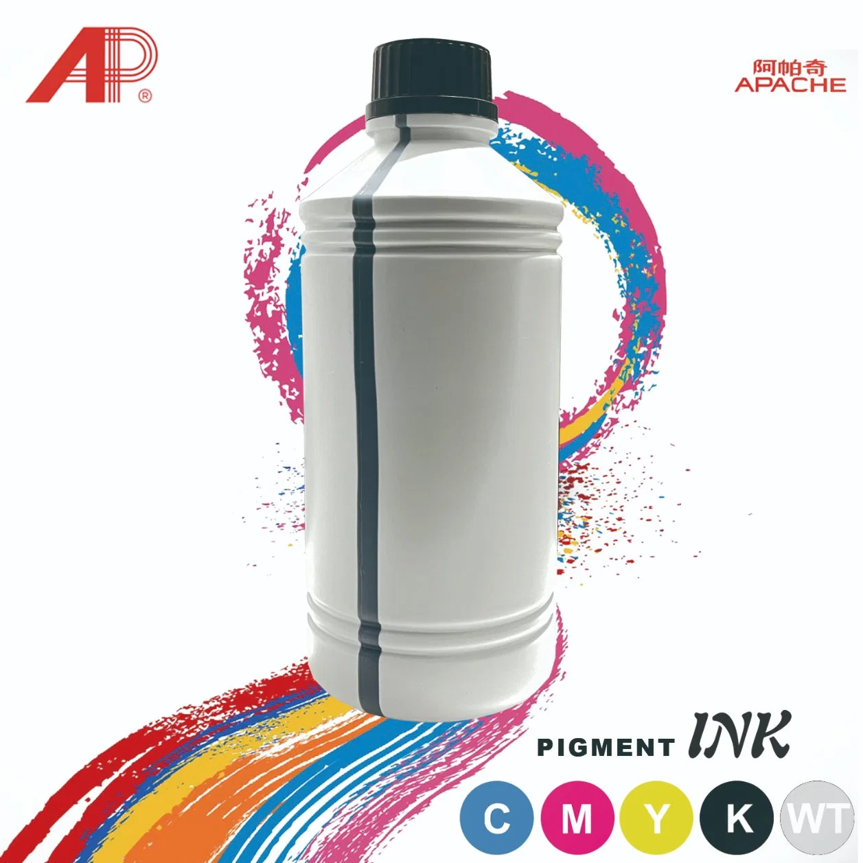 Premium 1000ml Dtf Textile Pigment White Ink for Pet Film Dtf Printing