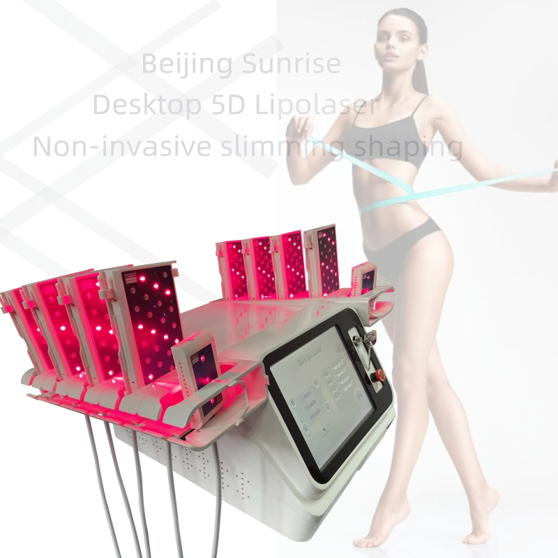 Non-Invasive Slimming Products for Weight Loss Multi Pads 5D Lipo Cold Laser Painless Slimming Machine