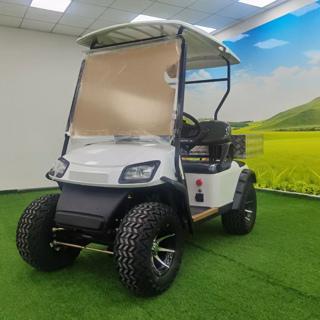 Electric Utility Vehicle Utility Cart Golf Car with Cargo Box