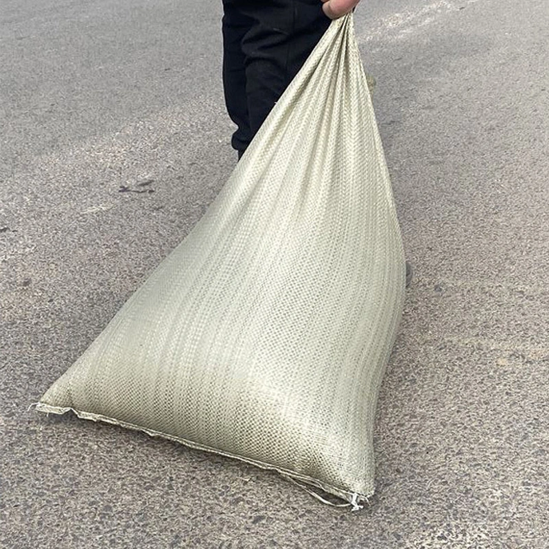 Sac tissé en PP gris pour le sable et les matériaux de construction Sacs pour la Russie