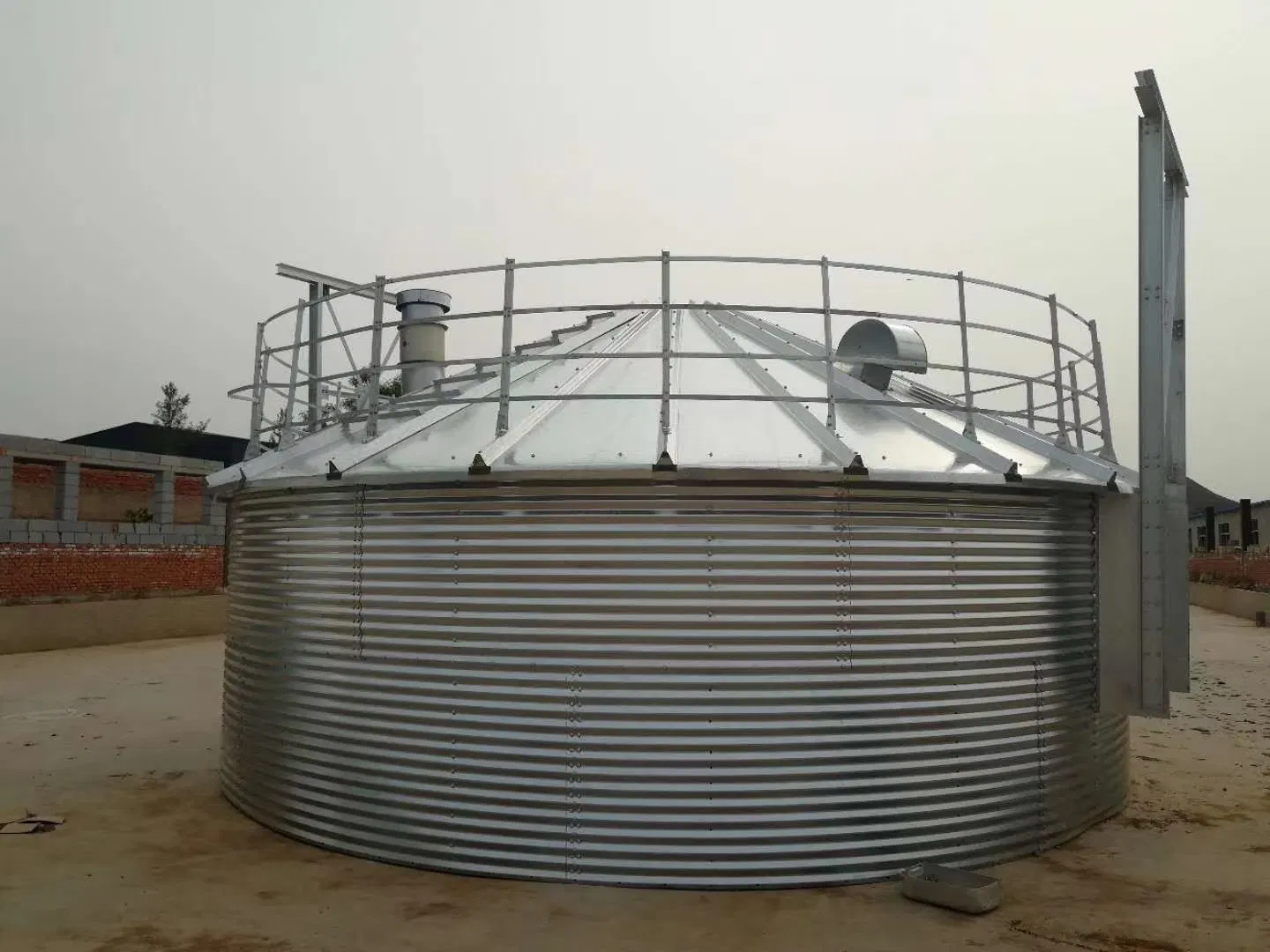 Low Price 500tons Maize/Corn Storage Bin/Silo for Selling