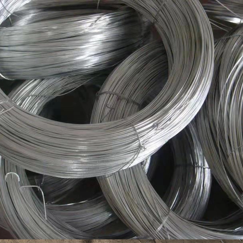 SAE 1006 1008 1010 1018 de 0,2 mm 0,3 mm 0,4 mm 0,5 mm 0,8 mm 1,0 mm 4,0 mm pesado el recubrimiento de zinc Gi el cable de alambre de acero galvanizado recubierto de zinc