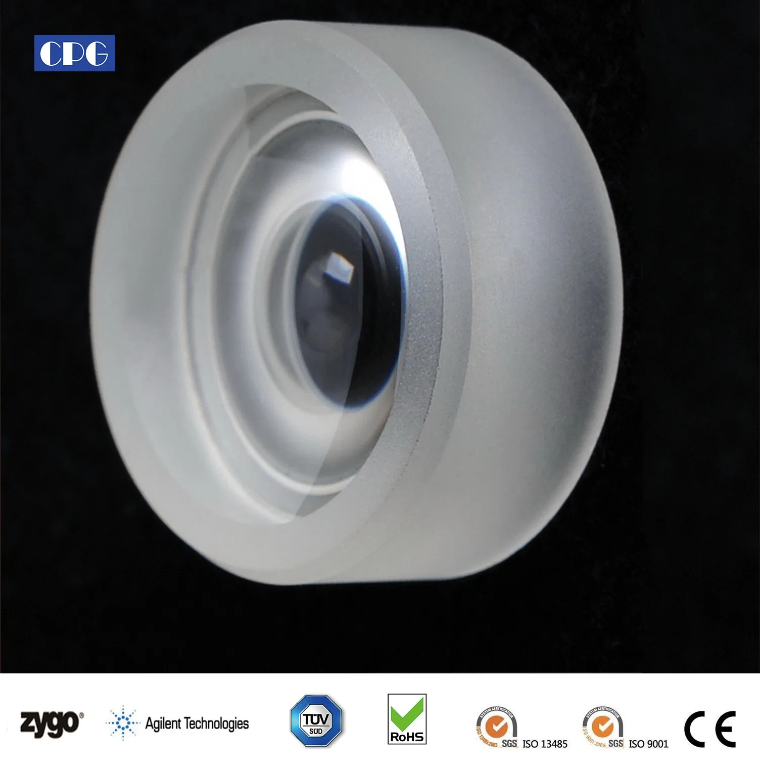 Dia50.8mm AR Coating 700-900nm Coated Fused Silica Optical Biconcave Laser Lens