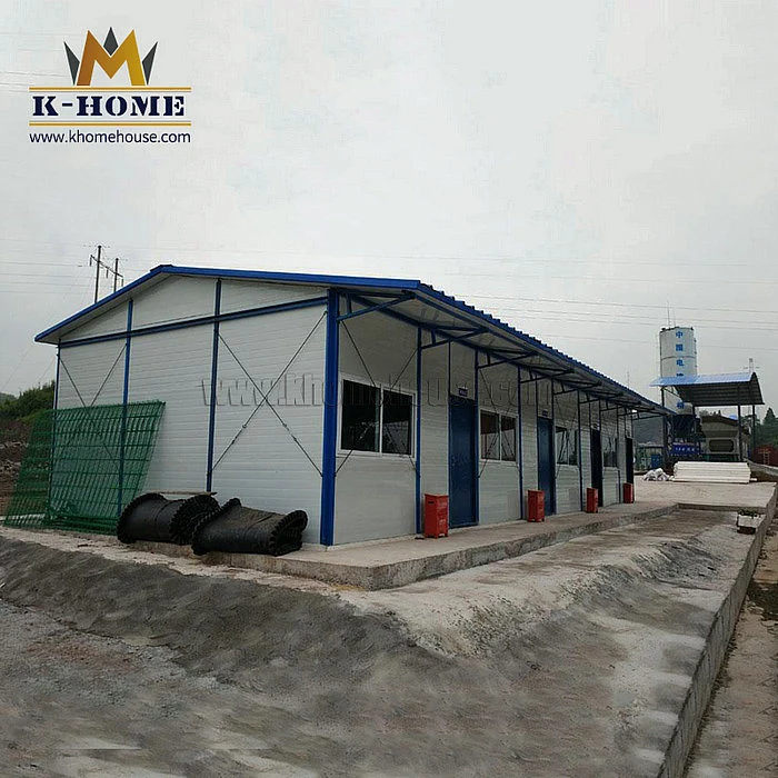 Low Cost Fast Construction Portable Sandwich Panel Construction Camp