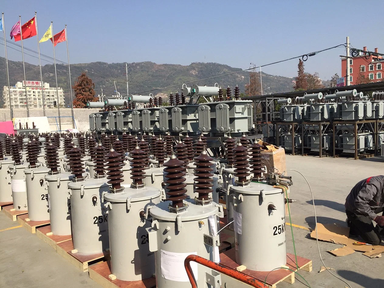 Single Phase Electrical Transformer for 33kv/0.4kv 100 kVA Transformer