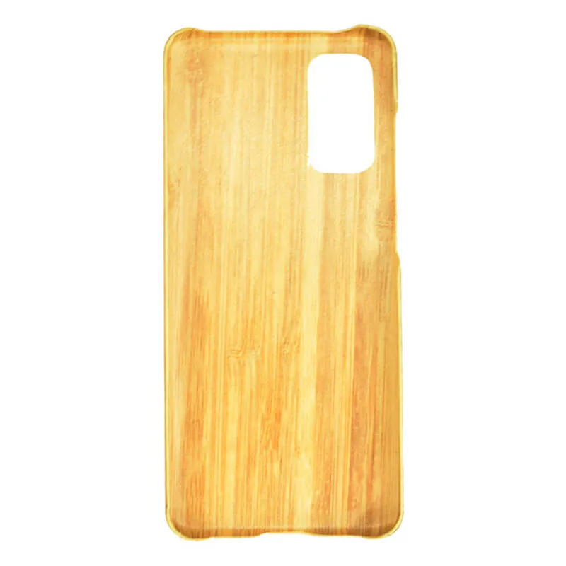 Superior Quality Custom Carbonized Bamboo Phone Case for Samsung S20