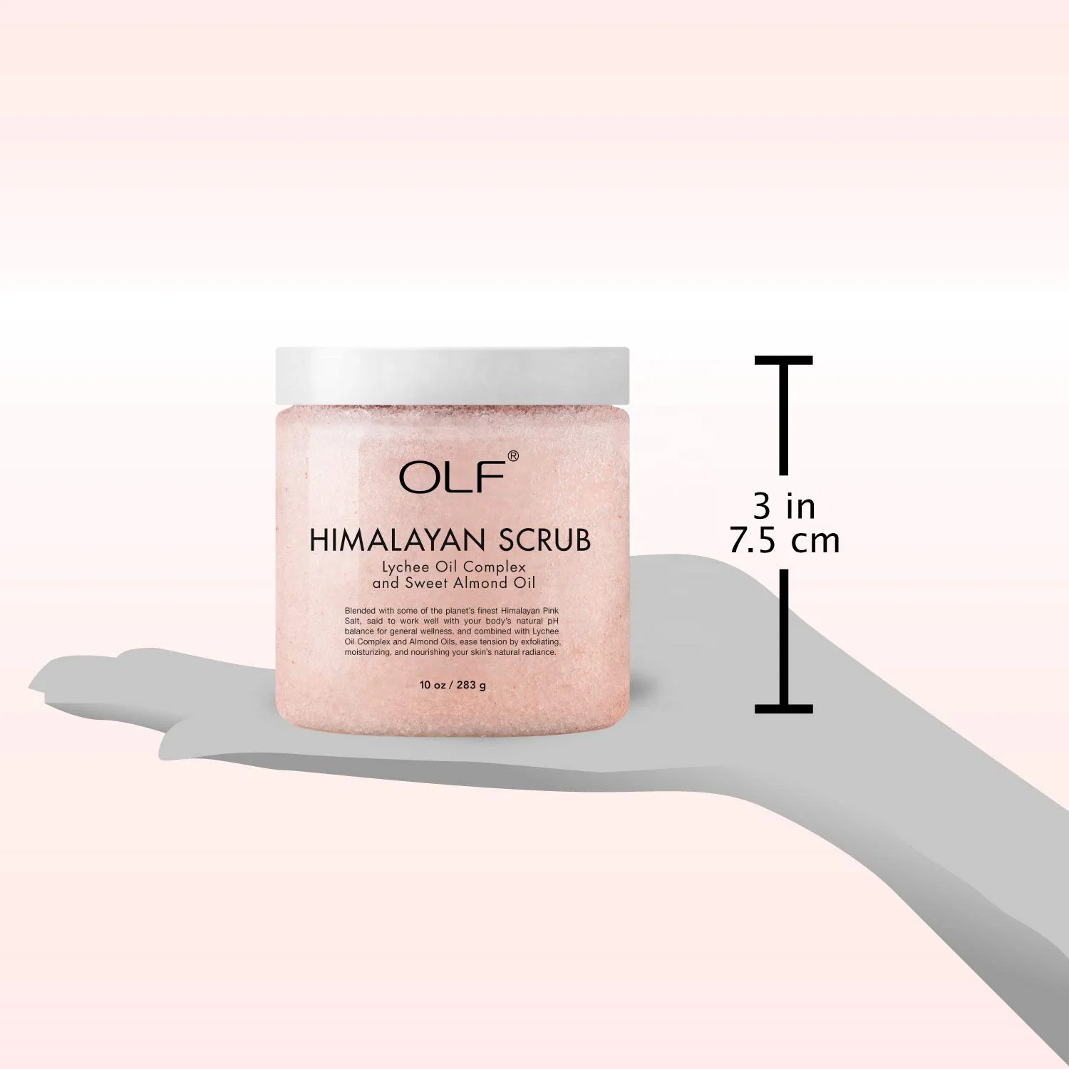 Private Label sal exfoliante limpieza exfoliar y humectar la piel, limpieza profunda