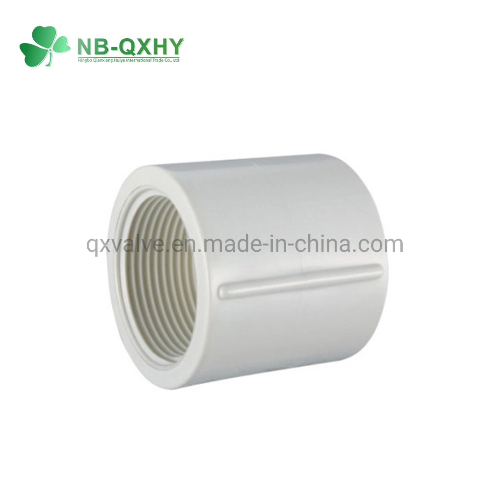 Plumbing Material PVC Pressure Fitting Male Threaded Coupling BS Standard