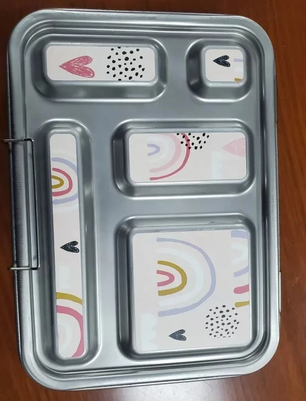 Oumego Küche Amazon 304 Stapelbare Bento Lunch Boxen Lebensmittelbehälter 2 5 Compart Edelstahl Lunchbox Kinder