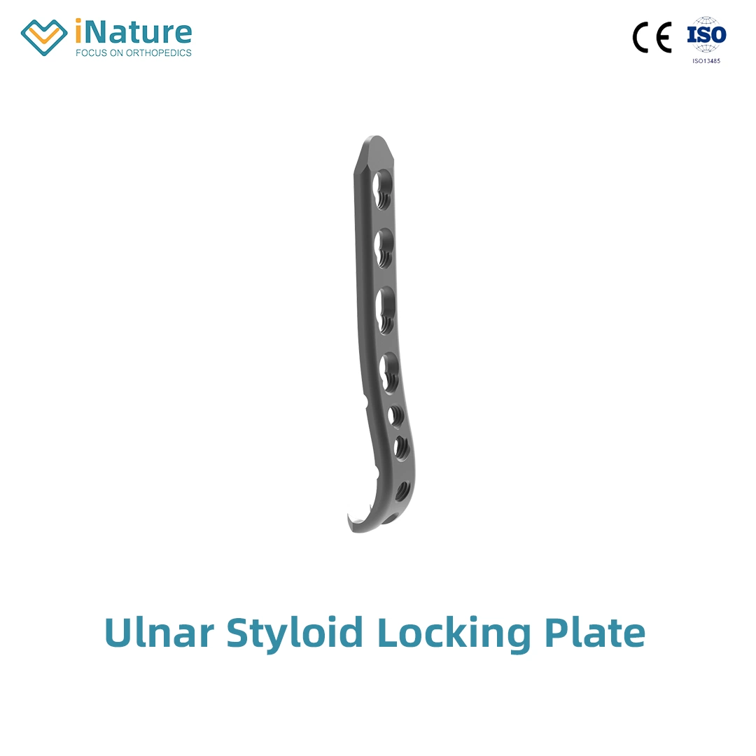 Elbow Joint Pure Titanium Ulnar Coronoid Locking Plate