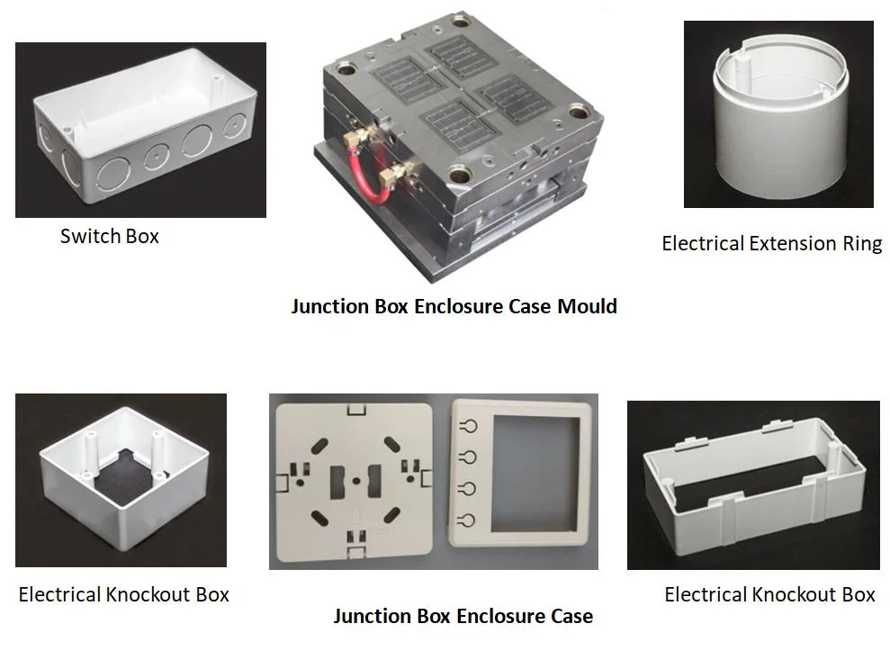 Custom 2738 Injection Mold for Plastic Housing of Electronic Junction Box