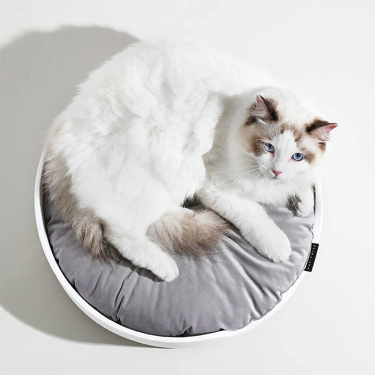 Warm Pet Mat Soft Comfortable Cats Bed Round Antislip Cat Cushion for Cat Pet Sleep Product