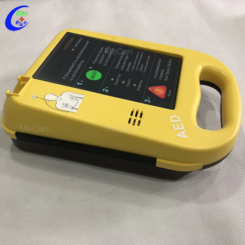 Low Price CE Approved Mecan Biphasic 250j Large Screen Banding Machine Defibrillator Aed Trainer