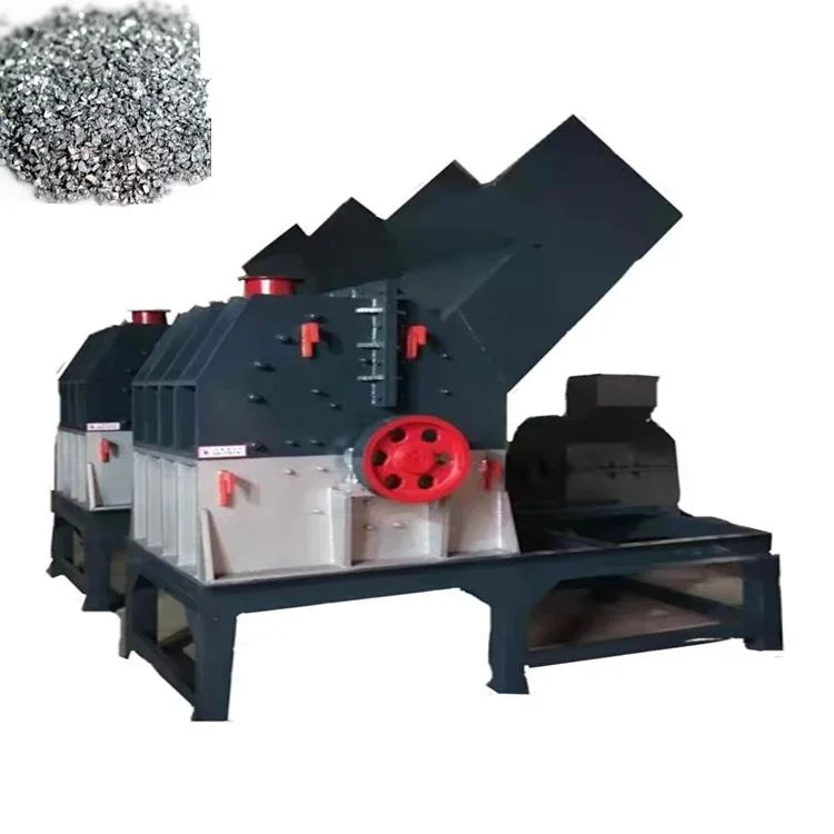 Double Shaft Shredder for Recycling Metal Scraps / Used Tires / Solid Waste / Plastic / Wood