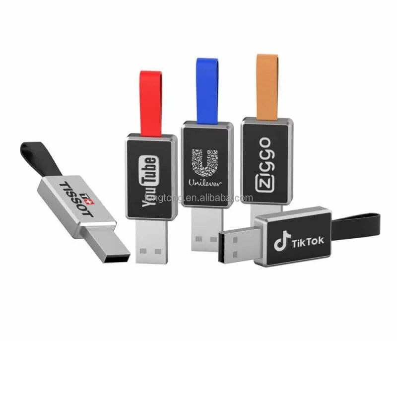 Latest Style Glowing Logo USB Flash Drive 16GB, USB for Storage