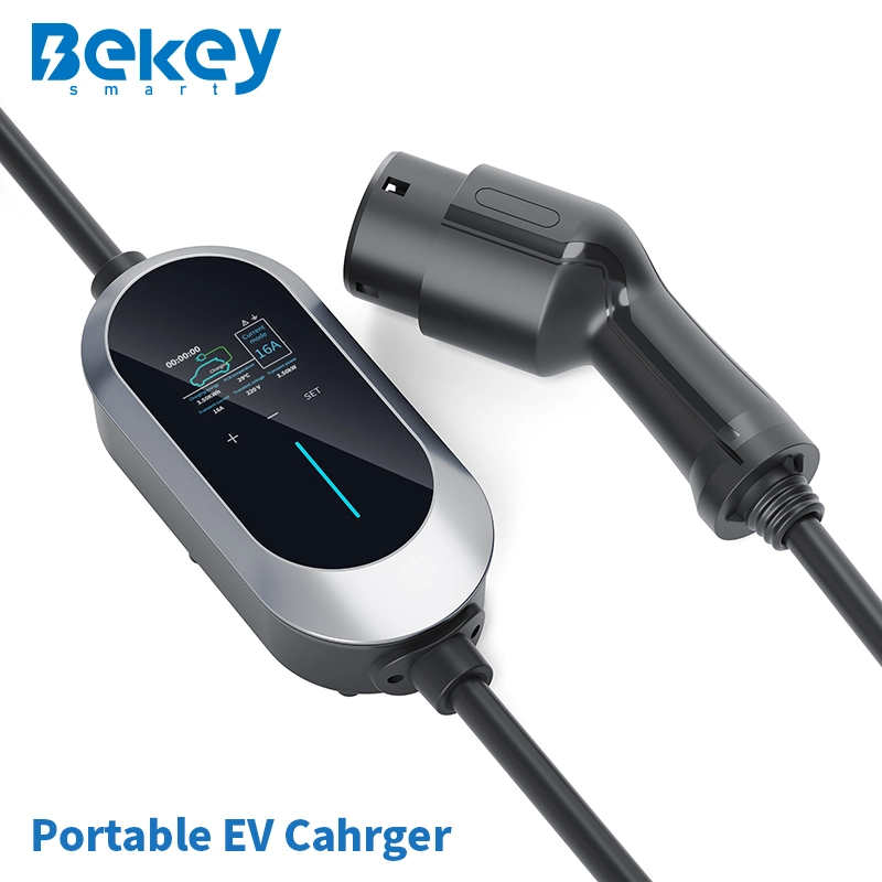 Electric Vehicle Auto 32A 7kw Type 2 Electric Car Charging Station Portable EV Charger