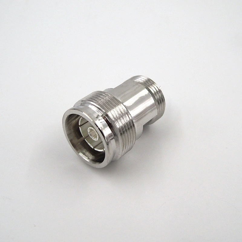 Electrical Waterproof 4.3/10 Female Back Screw RF Coaxial Jack Connector Teminals with Receptacle IP67